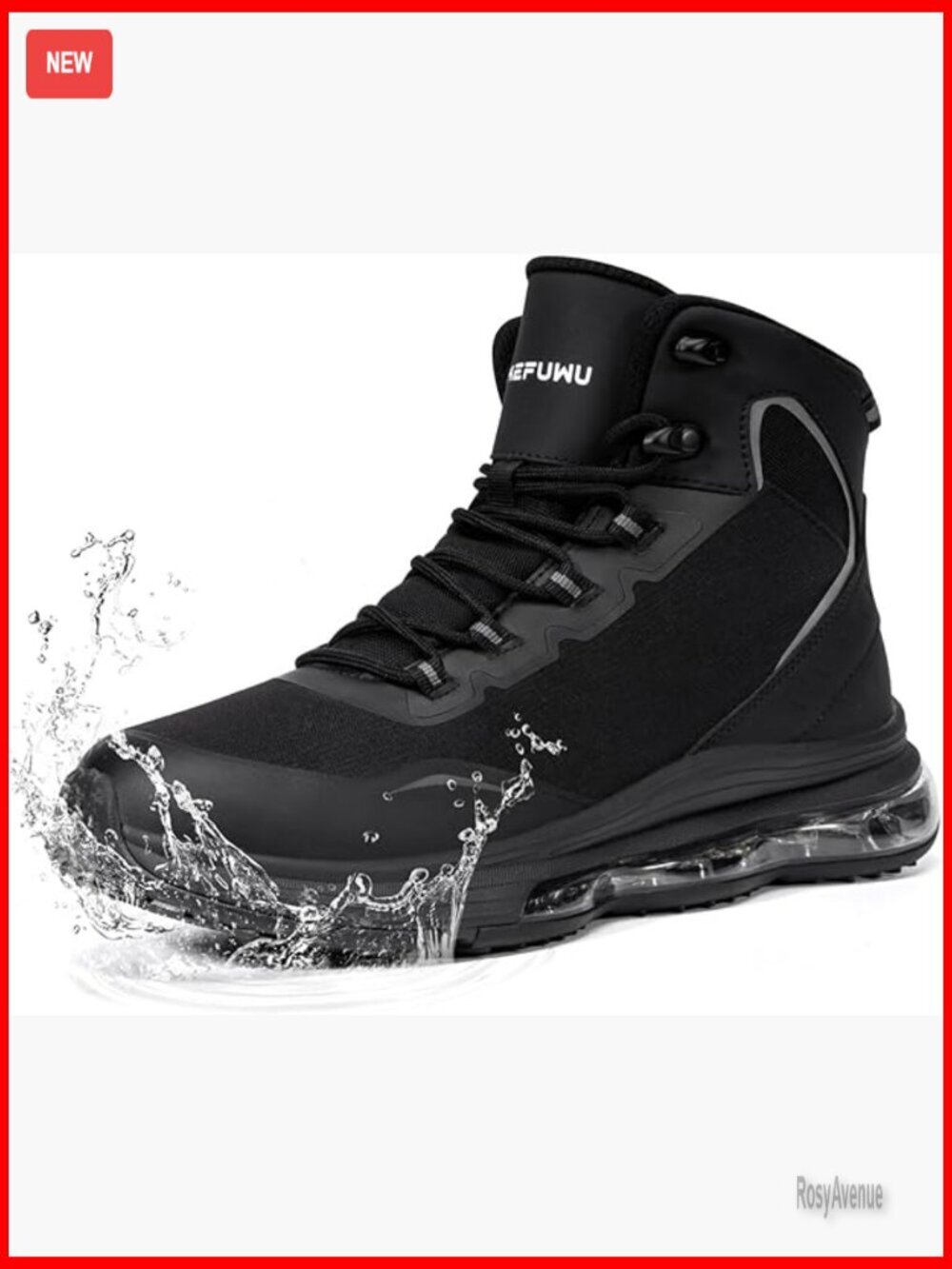 Waterproof Side Zip Tactical Boots Women's 6 Inch Lightweight Work Hiking